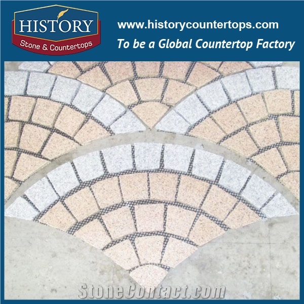 History Stones China Standard Popular Building Material Size Parking Zone Cube Interlocking Dark Grey G654 Tumbled Granite Driveway Paving Stones Flat Paver Pathway Pavement Cobble Sheet & Pavers
