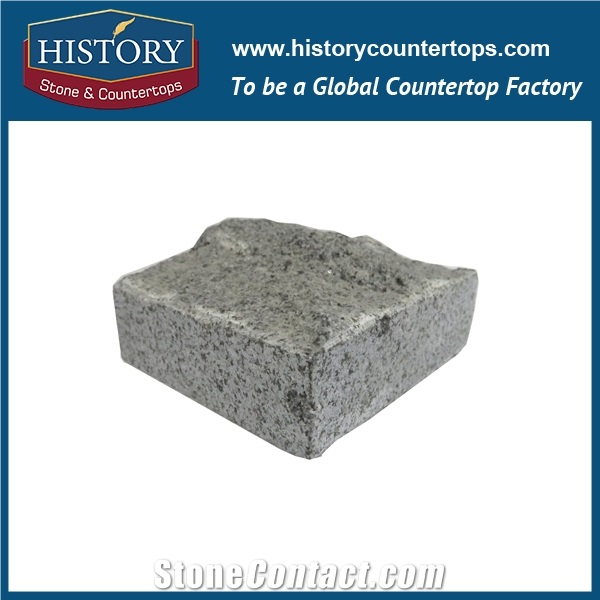 History Stones China Supplier Best Price Fashion Different Types Of Flamed Dark Grey Granite Terrace Floors, Patio Pavers, Rainwater Drain, Landscape Drainage Landscaping Cube Stone & Paving