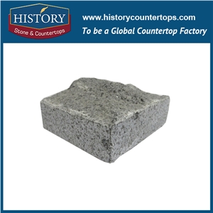 History Stones China Supplier Best Price Fashion Different Types Of Flamed Dark Grey Granite Terrace Floors, Patio Pavers, Rainwater Drain, Landscape Drainage Landscaping Cube Stone & Paving