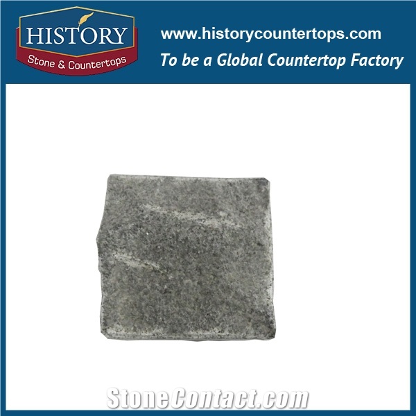 History Stones China Supplier Best Price Fashion Different Types Of Flamed Dark Grey Granite Terrace Floors, Patio Pavers, Rainwater Drain, Landscape Drainage Landscaping Cube Stone & Paving