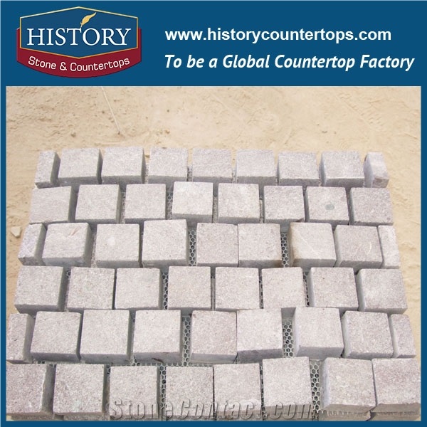 History Stones Chinese Best Price Owner Quarry Natural Split Different Size Grey Granite Paving Rain Drainage Flooring, Garden Stepping Floors Exterior Floor Outdoor Floors Cobble Stone Sheet & Paver