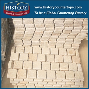 History Stones Chinese Best Price Owner Quarry Natural Split Different Size Grey Granite Paving Rain Drainage Flooring, Garden Stepping Floors Exterior Floor Outdoor Floors Cobble Stone Sheet & Paver