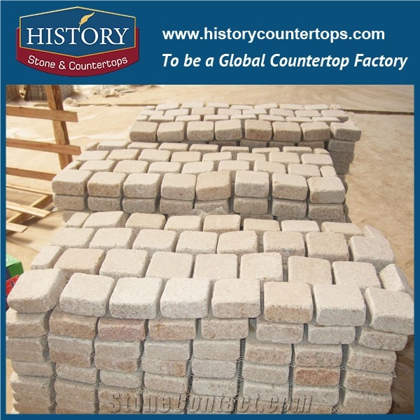 History Stones Chinese Best Price Owner Quarry Natural Split Different Size Grey Granite Paving Rain Drainage Flooring, Garden Stepping Floors Exterior Floor Outdoor Floors Cobble Stone Sheet & Paver