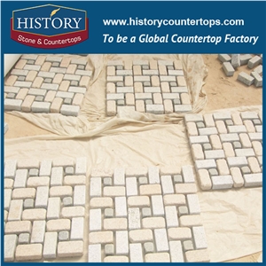 History Stones Chinese Best Price Owner Quarry Natural Split Different Size Grey Granite Paving Rain Drainage Flooring, Garden Stepping Floors Exterior Floor Outdoor Floors Cobble Stone Sheet & Paver