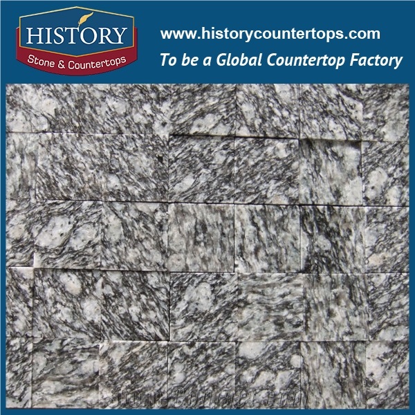 History Stones Chinese Flamed Surface Customized Natural Building Material Granite Garden Stepping Tiling Outside Driveway Courtyard Road Flooring Floor Covering Paving Cobble Stone& Paver