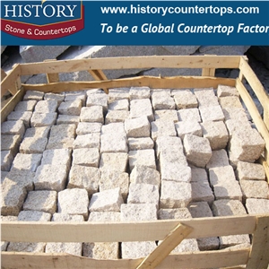 History Stones Chinese Granite Tiles Current Prevalent Unique Design Natural Yellow Pearl Cream G682, Floor Covering, Patio Paver, Groove Panels, Rain Drainage Pavers, Street Road Cube Stone& Paving