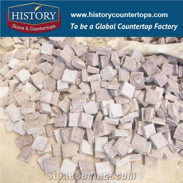 History Stones Fan Patterns Decorative Natural Chinese Paver Yellow Rustic Flamed G682 Granite Paving, Garden Stepping Floors, Exterior Floor Paver, Rain Drainage Flooring Cobble Sheet & Pavers