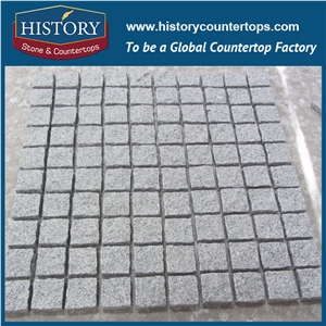 History Stones G603 Chinese Granite Flooring Popular Rough Natural Cheap Price with Production Line for Sale Driveway, Flagstone, Garden Stepping, Compass Landscaping Stones Cube Stone&Paving Stone