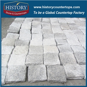 History Stones G603 Chinese Granite Flooring Popular Rough Natural Cheap Price with Production Line for Sale Driveway, Flagstone, Garden Stepping, Compass Landscaping Stones Cube Stone&Paving Stone