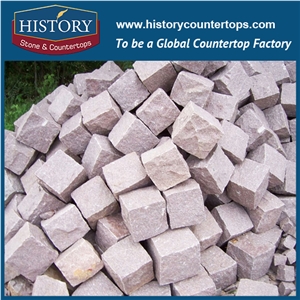History Stones Hot Sale Flamed Surface Square Red Maple Granite Tiles Outside Garden Stepping Paving, Wall Covering, Side Pavement, Outdoor Flooring Landscaping Stones Cube Stone & Pavers