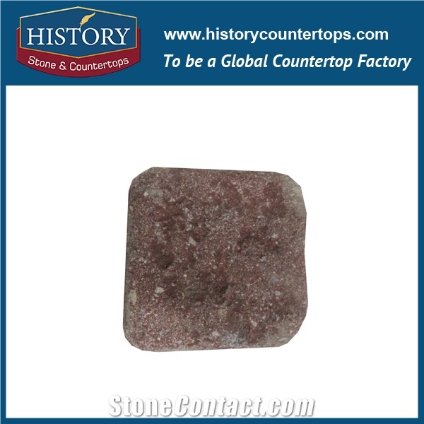 History Stones Natural Customized Pattern Best Price Ocean Red Granite Flooring Paver Floor Covering, Patio Paver, Driveway Rain Drainage Pavers, Garden Stepping Pavers Cube Stone& Paving