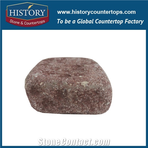 History Stones Natural Customized Pattern Best Price Ocean Red Granite Flooring Paver Floor Covering, Patio Paver, Driveway Rain Drainage Pavers, Garden Stepping Pavers Cube Stone& Paving