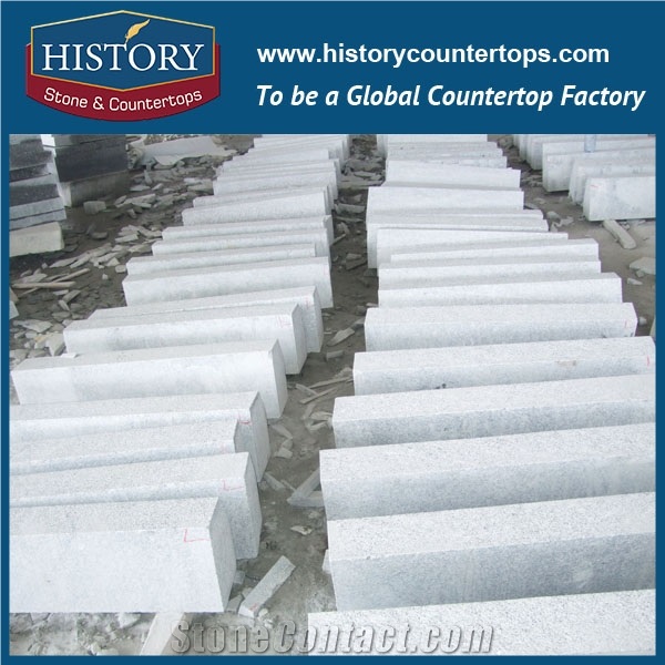 History Stones Various Kerbs Types Nature Granite Kerb Stone 60*30*6cm G603 Curbstone Road Pavement Light Grey Outdoor Roadsides Kerbstone