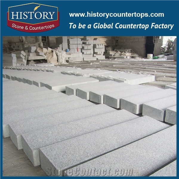History Stones Various Kerbs Types Nature Granite Kerb Stone 60*30*6cm G603 Curbstone Road Pavement Light Grey Outdoor Roadsides Kerbstone