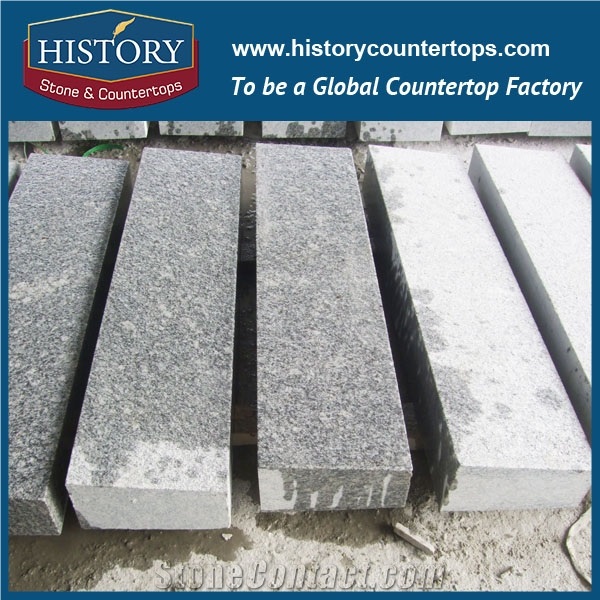 History Stones Various Kerbs Types Nature Granite Kerb Stone 60*30*6cm G603 Curbstone Road Pavement Light Grey Outdoor Roadsides Kerbstone