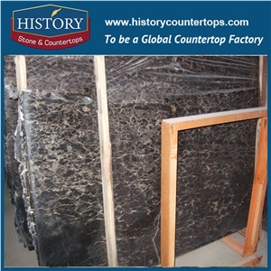 Historystone China High Quality Natural Portoro Extra Black and Gold Polished Mable Tiles & Slabs for Wall and Floor Design,Decoration Material/Used Pattern/ Wall Façade/Indoor Decoration