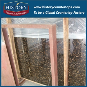 Historystone China High Quality Natural Portoro Extra Black and Gold Polished Mable Tiles & Slabs for Wall and Floor Design,Decoration Material/Used Pattern/ Wall Façade/Indoor Decoration