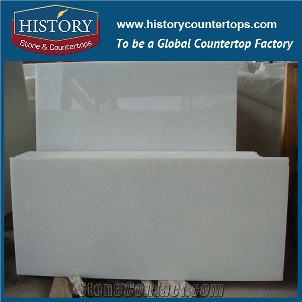 Historystone Crystal White Cheapest Price Natural Stone Polished Mable Tiles & Slabs for Wall and Floor，Cut-To-Size or Any Other Customized. Interior/Exterior Projects,Cheap Price and Good Quality