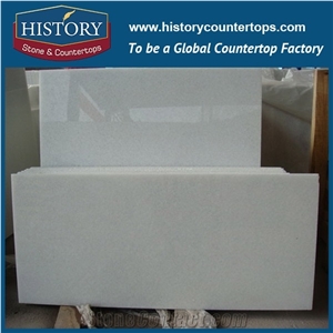 Historystone Crystal White Cheapest Price Natural Stone Polished Mable Tiles & Slabs for Wall and Floor，Cut-To-Size or Any Other Customized. Interior/Exterior Projects,Cheap Price and Good Quality