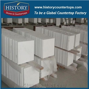 Historystone Crystal White Cheapest Price Natural Stone Polished Mable Tiles & Slabs for Wall and Floor，Cut-To-Size or Any Other Customized. Interior/Exterior Projects,Cheap Price and Good Quality