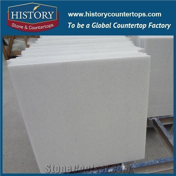 Historystone Crystal White Cheapest Price Natural Stone Polished Mable Tiles & Slabs for Wall and Floor，Cut-To-Size or Any Other Customized. Interior/Exterior Projects,Cheap Price and Good Quality