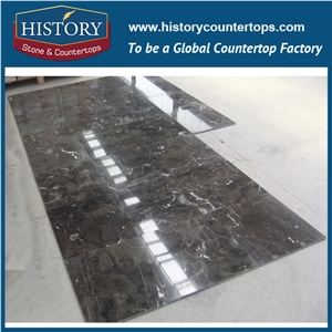 Historystone Dark Emperador China Brown Polished Polishing Marble Tiles & Slabs for Floor and Wall with Low Price,Bottom Shallow Brown Natural Marble