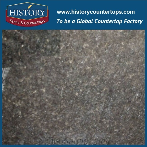 Historystone Imported Indian High Quality Polished Surface Finished Labrador Black Pearl Granite Slabs,Stone for Tile, Paving Stone/ Wall Cladding.