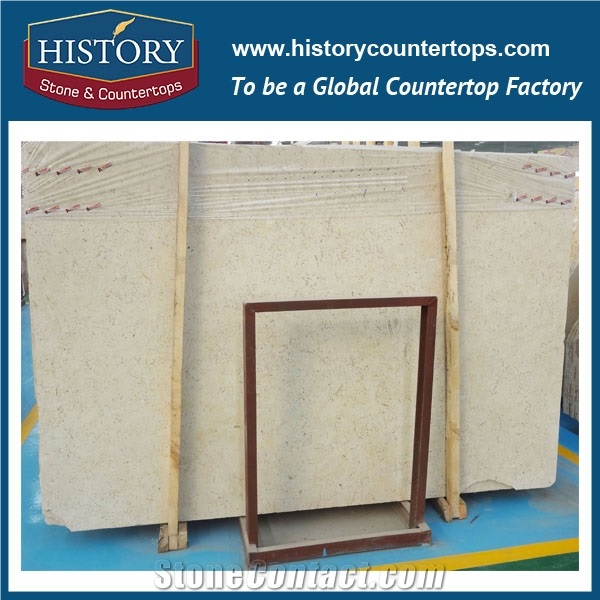 Historystone Imported Roman Gold in Brazil Polished Surface Natural Marble Skirting Tiles & Slabs for Floor and Wall Designs,Excellent Quality and Best Price Be Used Indoor and Outdoor Decoration/ Com