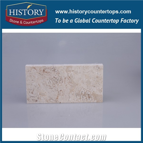 Historystone Imported Roman Gold in Brazil Polished Surface Natural Marble Skirting Tiles & Slabs for Floor and Wall Designs,Excellent Quality and Best Price Be Used Indoor and Outdoor Decoration/ Com