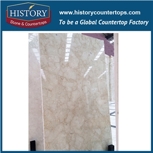 Historystone Imported Silk Road Beige in Turkey Interior & Exterior Decoration,Used for Flooring Tiles/Pattern/Wall Façade/Indoor Decoration/Kitchen Countertop,Coustimzed Cut to Size or Standard,Hot S