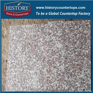 Historystone Wholesale China Products Chinese Granite G608 Snow Plum Stone Slabs Hottest Cheapest for Tread & Riser Stairs/Paving/Flooring/Wall Cladding