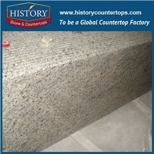 Imported Brazil Granite Giallo Cecilia Spots Particles Style Golden Lines,Indoor and Outdoor High-Grade Decoration Bathroom Top,Components or a Panel,Cut to Size Hot Sales Natural Stone