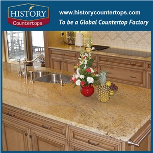 India Royal Gold, Royal Cream Granite, Yellow Color Solid Surface Kicthen Countertop,Custom Countertops,Island Tops with Customized Edges Polished India Royal Gold, Royal Cream Granite, Yellow Color Solid Surface Kicthen Countertop,Custom Countertops,Island Tops with Customized Edges Polished