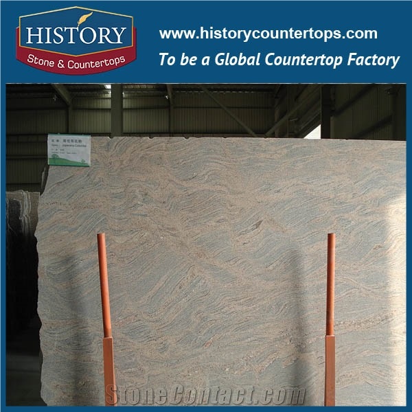 India Unreal Colour/Light Red Juparana Colombo Granite, Be Popular with Indoor and Outdoor High-Grade Adornment/ Components/A Panel/Lavabo,Grain Polished Granite Slabs Tiles Natural Stone