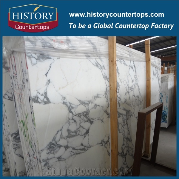 Italy Popular Color Best Quality and High Polished Natural Marble Kitchen Countetrop Bar Top Worktop Islang Top and Bench Top for Sale