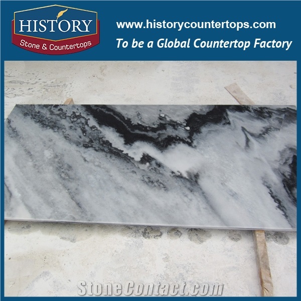 Natural Stone Hg228 Multicolor Grey Antique Customized Edges Retail Laminated European Stylish Inlay for Hotel Countertop, Vanity Tops