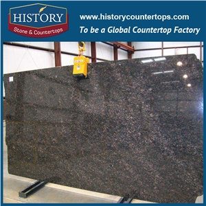 Natural Stone Sapphir Blue Granite Slabs& Tiles for Solid Surface Building Material, Polishing Kitchen Countertops and Bathroom Vanity Tops, Interior and Exterior Decoration