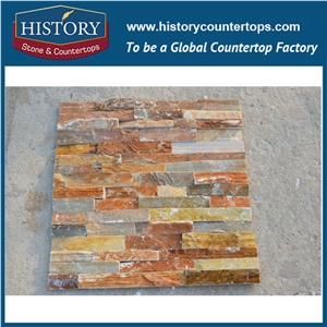 Natural Surface Rusty Slate Culture Stone for Multi-Style Exterior Wall Covering, Corner Panels Natural Surface Rusty Slate Culture Stone for Multi-Style Exterior Wall Covering, Corner Panels