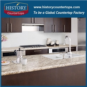 White Beautiful Granite Countertop Material Mirror Slim for Solid Surface Kitchen Worktops, Island Tops, Custom Tops,Bar Tops for Sale