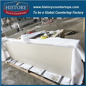 Wholesale China Building Hm112 Cinderella Natural Stone Polished Pre Cut with Trim Molding Furniture Solid Surface for Hotel Countertop, Bathroom Vanity Tops, Marble Counter, Bench Top & Vanity Units