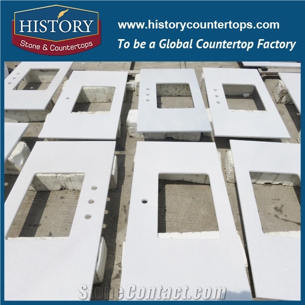 Wholesale China Building Hm112 Cinderella Natural Stone Polished Pre Cut with Trim Molding Furniture Solid Surface for Hotel Countertop, Bathroom Vanity Tops, Marble Counter, Bench Top & Vanity Units