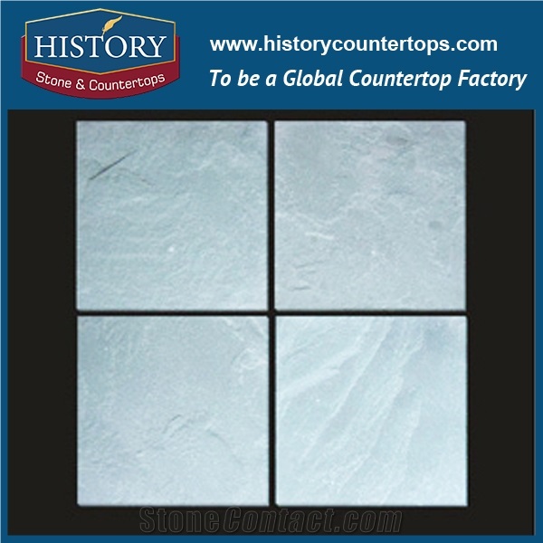 Wholesale Green Random Pattern Rough Slate Tiles for Outdoor Decorative Wall Cladding, Polished Floor Paving, Villa Tiles