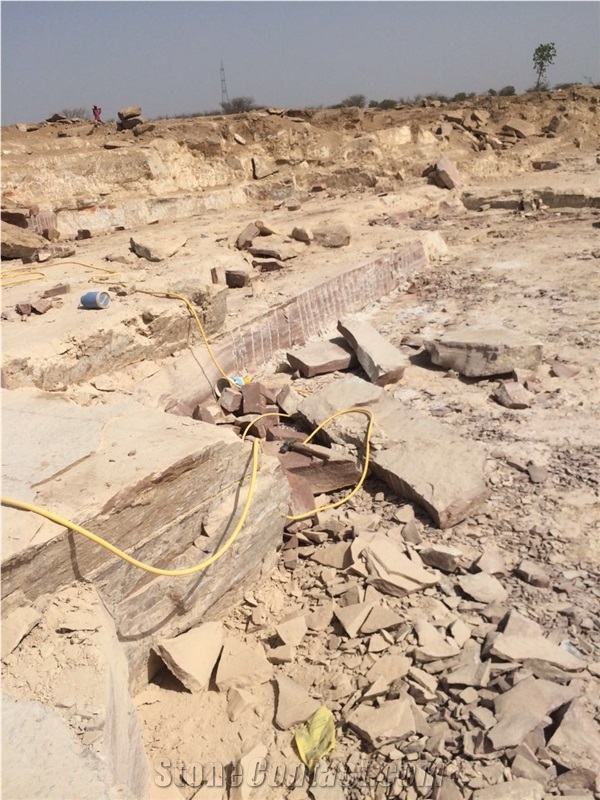 Pink Sandstone Blocks, Rosalia Pink Sandstone, Jodhpur Pink Sandstone