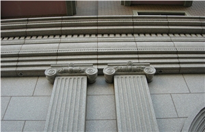 Rome Column / Rome Beige Travertine ,Column, Sculptured Columns, Column Tops, Column Bases