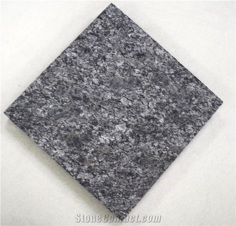 Factory Sale Countertop Honed Steel Grey Granite Tile, India Grey Granite