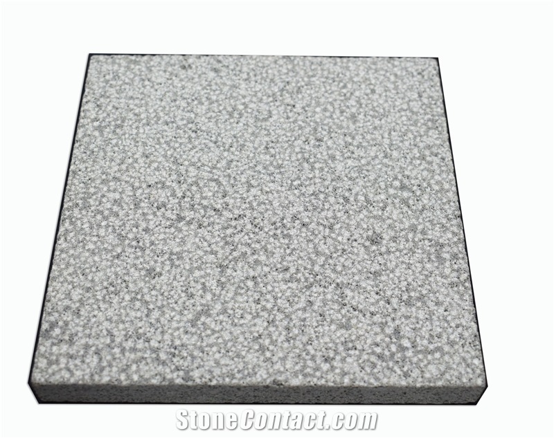 Hot Sale Hainan Bush Hammered Grey Basalt, Basalt Cut to Size Tiles, Wall Cladding, Pavement, Floor Tiles