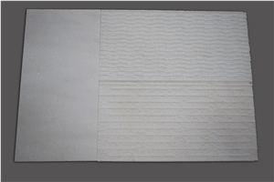 New Product Super White Quartzite Culture Stone Slab