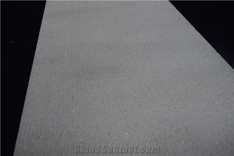 New Product Super White Quartzite Culture Stone Slab