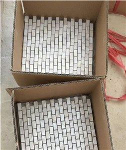 White Pearl Shell Mosaic Tile