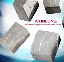 Block Cutting Segment and Diamond Saw Blade for Nature Stone Granite Sandstone Marble